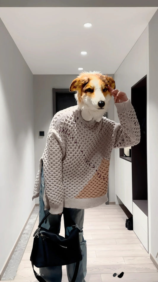 Dog head fursuit custom furry （without clothing）