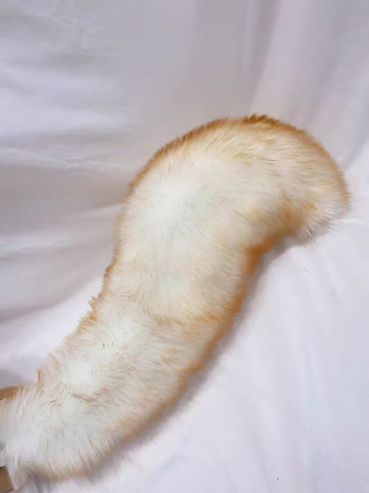 Furry Fleece tail Handcrafted  Electric Moving Tail fursuit customizable